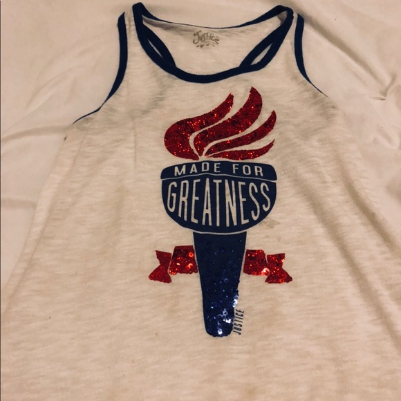 Justice Olympics Tank Top - Picture 1 of 4